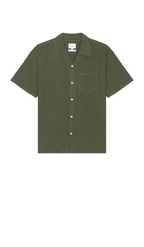 Carsten Cotton Tencel Shirt in Green. - size L (also in M, S) - Norse Projects - Modalova