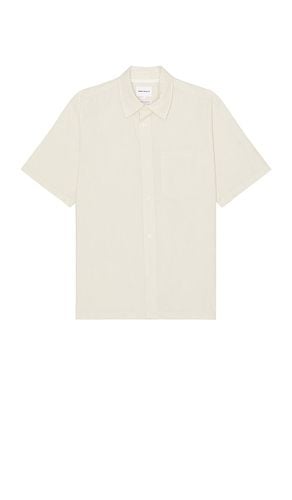 Ivan Relaxed Cotton Linen Shirt in Cream. - size L (also in M, S) - Norse Projects - Modalova