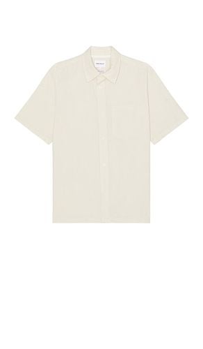 Ivan Relaxed Cotton Linen Shirt in Cream. - size L (also in M, S, XL/1X) - Norse Projects - Modalova