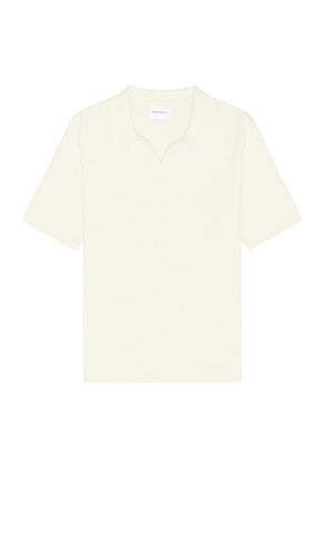 Leif Cotton Linen Polo in Cream. - size L (also in M, S) - Norse Projects - Modalova