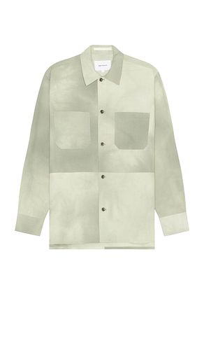 Ulrik Wave Dye Overshirt in Olive. - size L (also in M) - Norse Projects - Modalova