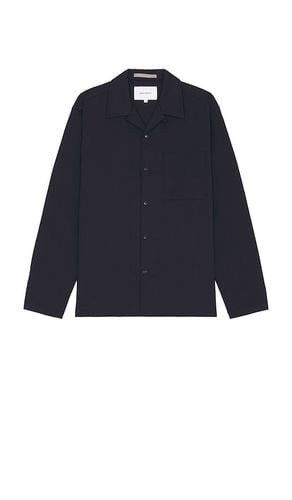 Carsten Solotex Twill Shirt in Navy. - size L (also in M, S, XL/1X) - Norse Projects - Modalova