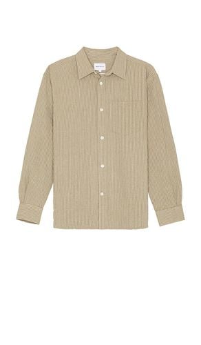 Mo Oversized Striped Shirt in Beige. - size L (also in M, S, XL/1X) - Norse Projects - Modalova