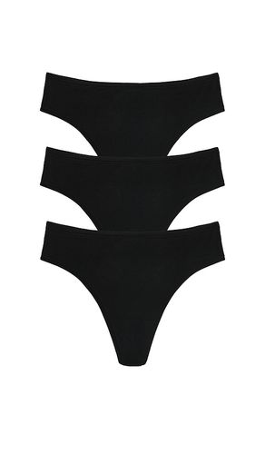 Bliss Bare Cotton Thong 3-pack in . - size M (also in S) - Natori - Modalova