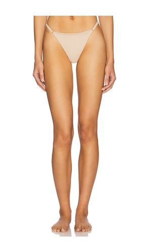 Verge Adjustable String Thong in Nude. - size L (also in XL) - Natori - Modalova