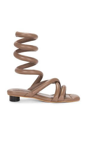 Roma Sandal in Brown. - size 6 (also in 7, 8, 9) - Nora Lozza - Modalova