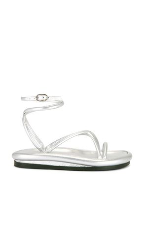 Chunky Slim Sandal in Metallic . - size 6 (also in 7, 8, 9) - Nora Lozza - Modalova