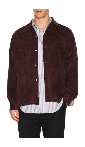 Fringe Open Collar Shirt Rayon Corduroy in . Taglia S. Also in M - Needles - Modalova