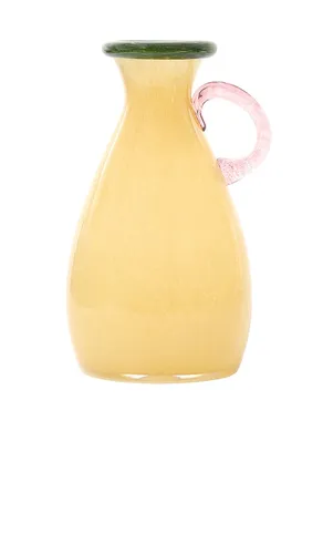 Lime Pastel Pitcher Vase in - Noon & Moon - Modalova