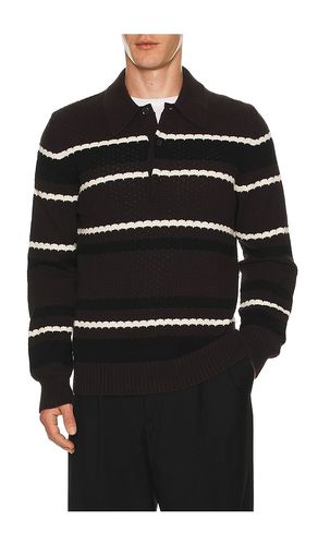 Alfie Polo in Brown. - size L (also in M, XL/1X) - NN07 - Modalova