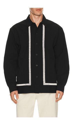 Reed Embroidered Button Up Overshirt in . Size L. Also in M, S - NN07 - Modalova
