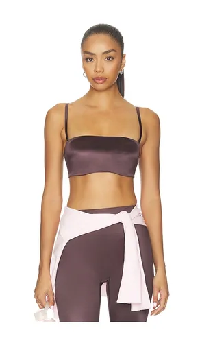 Shine Bandeau Bra in Brown. - size M (also in S, XL, XS) - NikeSKIMS - Modalova