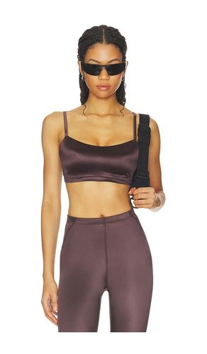 Shine Scoop Cami Bra in Brown. - size M (also in S) - NikeSKIMS - Modalova