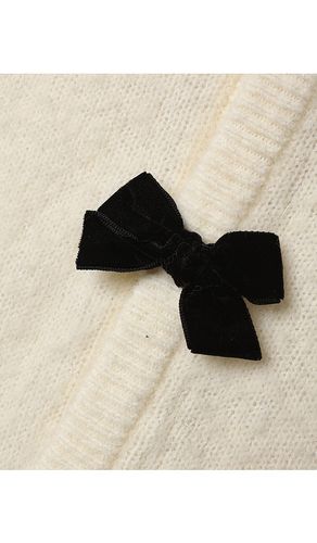 Kids Bow Cardigan in . Taglia 2. Also in 4, 6 - Noralee - Modalova