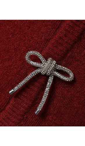 Kids Bow Cardigan in Red. - size 2 (also in 4, 6) - Noralee - Modalova