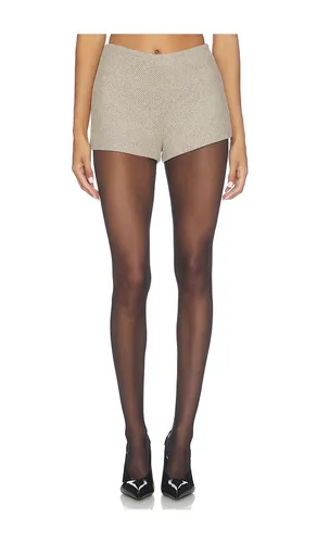 Chevron Suited Hot Pants in . - size S (also in XS, M, L) - Naked Wardrobe - Modalova