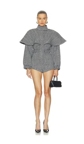 Suiting Cape Romper in & . Taglia L. Also in M, S, XL, XS - Naked Wardrobe - Modalova