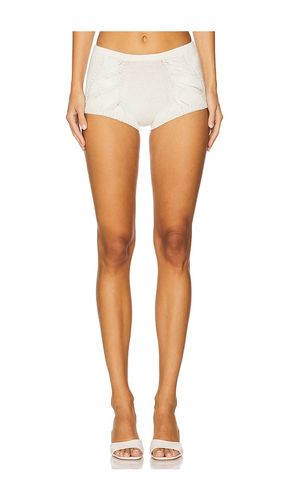 Knitted Mini Shorts in Cream. - size L (also in M) - nastyamasha - Modalova