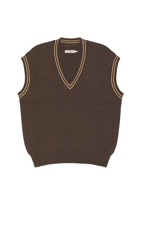 Sverre Knitted Vest in Brown. - size L (also in M) - Nudie Jeans - Modalova