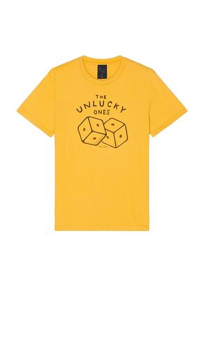 Roy Unlucky Tee in Mustard. - size L (also in M, S) - Nudie Jeans - Modalova