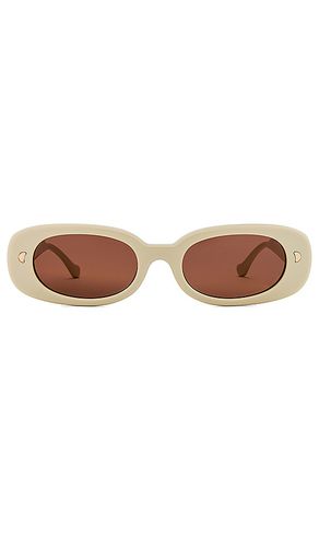 Nanushka Aliza Sunglasses in Cream - Nanushka - Modalova