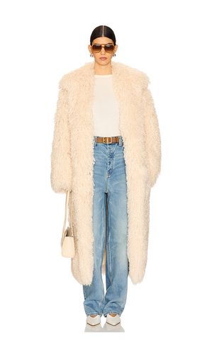 Kilah Coat in Cream. - size M (also in S, XS) - Nanushka - Modalova