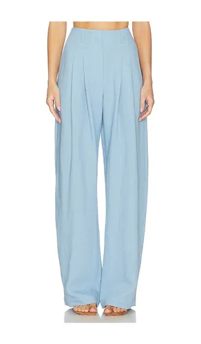Hettie Pant in Baby Blue. - size L (also in M, S) - Nanushka - Modalova