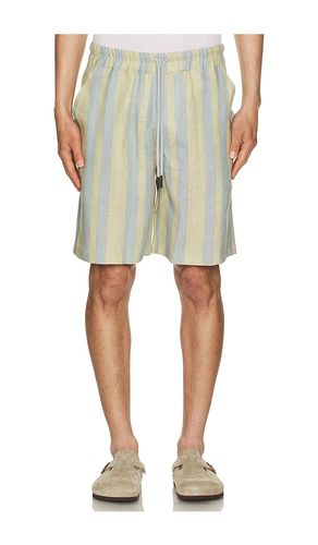 Mist Strata Nicola Linen Shorts in Blue,Yellow. - size S (also in M) - OAS - Modalova