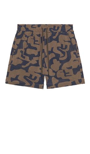 Morel Puzzlotec Net Shorts in Grey,Navy. - size L (also in M, S, XL/1X) - OAS - Modalova