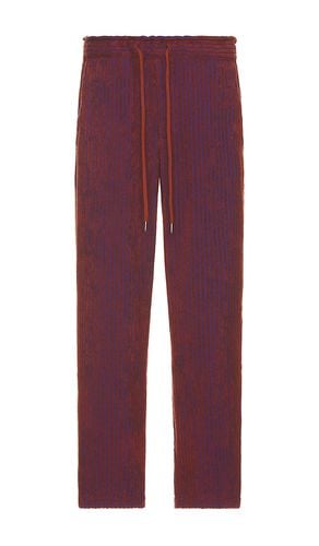 Deep Cut Ayora Terry Pants in Red. - size L (also in M, S, XL/1X) - OAS - Modalova