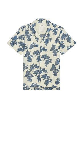 Sail Contraste Cuba Terry Shirt in Beige. - size L (also in M, S, XL/1X) - OAS - Modalova