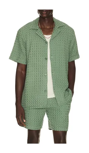 Waffle Cuba Shirt in . - size L (also in M, XL/1X) - OAS - Modalova