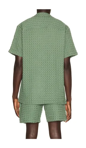 Waffle Cuba Shirt in . - size L (also in M, XL/1X) - OAS - Modalova