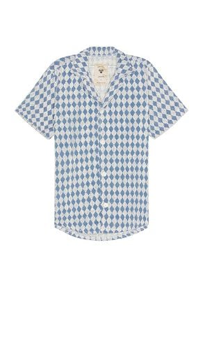 Navy Diamond Cuba Terry Shirt in . - size L (also in M, S, XXL/2X) - OAS - Modalova