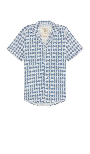 Navy Diamond Cuba Terry Shirt in . - size M (also in S, XXL/2X) - OAS - Modalova