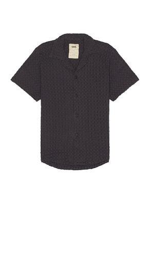 Cuba Waffle Shirt in Black. - size L (also in M) - OAS - Modalova