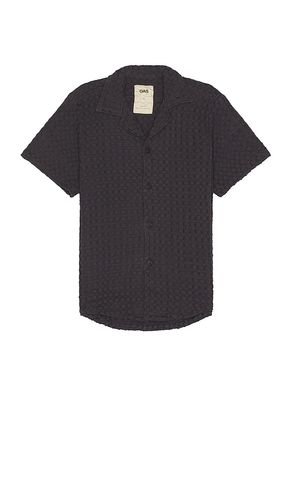 Cuba Waffle Shirt in Black. - size L (also in M, S, XL/1X) - OAS - Modalova