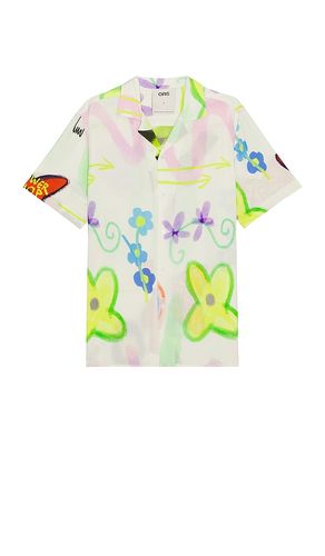 Flower Shop Viscose Shirt in Ivory. - size L (also in XL/1X) - OAS - Modalova