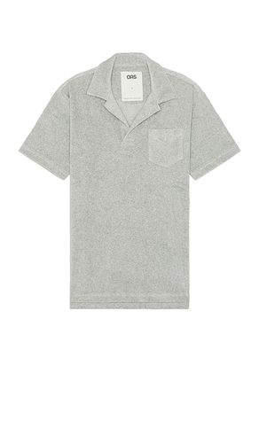 Polo Terry Shirt in Grey. - size L (also in M, XL/1X) - OAS - Modalova