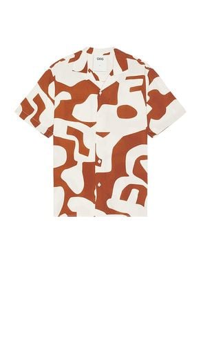 Russet Puzzlotec Viscose Shirt in . - size L (also in M, S, XL/1X) - OAS - Modalova