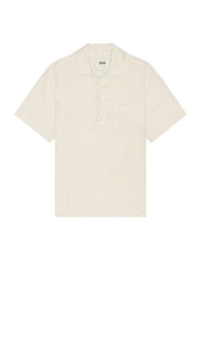 Girona Linen Polo in White. - size L (also in M, S) - OAS - Modalova