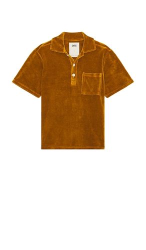 Girona Velour Polo in Tan. - size L (also in M, S) - OAS - Modalova