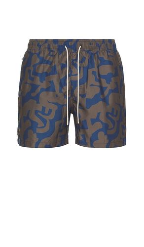 Morel Puzzlotec Swim Shorts in Grey,Blue. - size L (also in S, XL/1X) - OAS - Modalova
