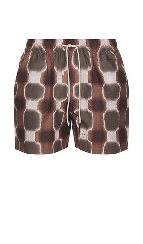 Sable Totemic Swim Shorts in Brown. - size L (also in M) - OAS - Modalova
