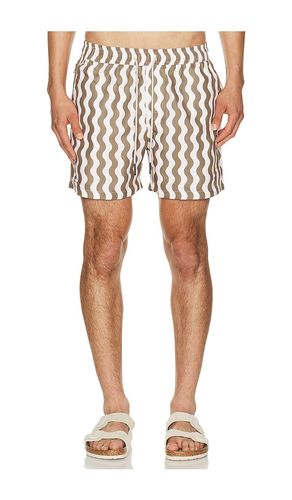 Waver Swim Shorts in Cream,Olive. - size S (also in M, L) - OAS - Modalova