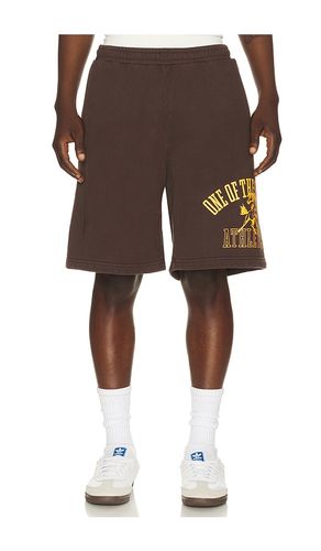 Mustang Athletics Sweat Short in Brown. - size S (also in M, L, XL/1X) - ONE OF THESE DAYS - Modalova
