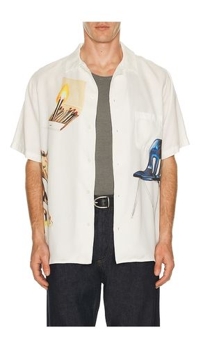 I Never Believed in Much, But I Believe in You Camp Shirt in White. - size L (also in M, S, XL/1X) - ONE OF THESE DAYS - Modalova