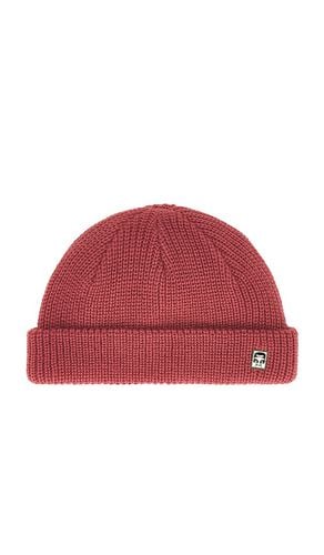 Obey Micro Beanie in Red - Obey - Modalova