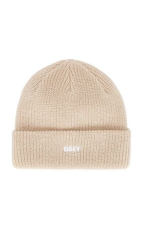 Obey Future Beanie in Beige - Obey - Modalova