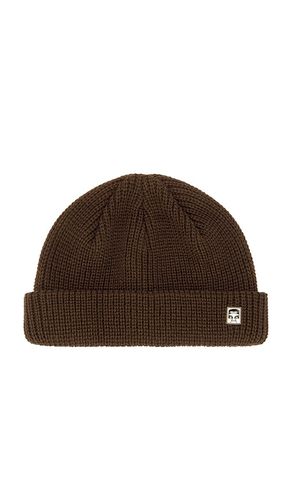 Obey Micro Beanie in Brown - Obey - Modalova